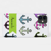 名前 – いかり(ボカラフルートいかり) – 青 Case-Mate iPhoneケース (裏面(横))