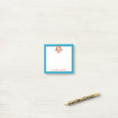 名前 |かわいいフカラフルクロウ ポストイット (デスク上)