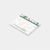 名前 |かわいい水彩のナマケモノ ポストイット (アングル)