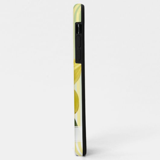 名前:イエローダフォディル引用文花の写真 Case-Mate iPhoneケース (裏面/左)