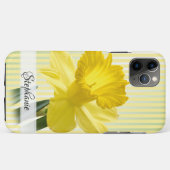 名前:イエローダフォディル引用文花の写真 Case-Mate iPhoneケース (裏面(横))