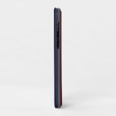 名前 カスタマイズ ストライプ トリコロール Case-Mate iPhoneケース (裏面/左)