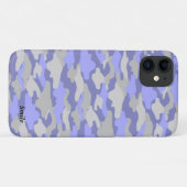 名前 カスタマイズ 迷彩 グレー Case-Mate iPhoneケース iPhone 11 ケース (裏面(横))