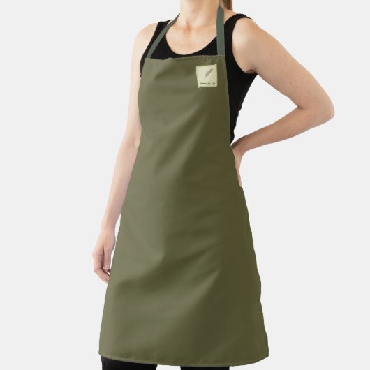 名前 カスタマイズ Sustainable Life グリーン エプロン (インサイチュ)