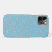 名前 カスタム 夕化粧 ブルー Case-Mate iPhoneケース iPhone 11 Proケース (裏面(横))