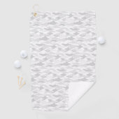 名前　カスタム　迷彩（ホワイト）    ゴルフタオル (インサイチュ)