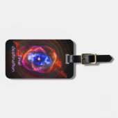 名前、キャッツ・アイの星雲、神の宇宙の目 ラゲッジタグ (正面横)