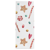 名前、キャンディ&スイーツ、クリスマスウィンターホリデー ワインギフトバッグ (裏面)