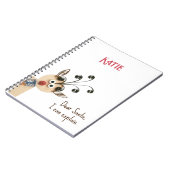 名前、クイルトナディアピーキングホリデーデイプランナー ノートブック (左側)