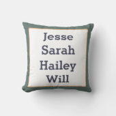 名前 クッション (正面)