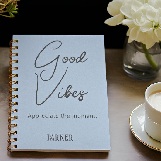 名前、グッドスタイリッシュビベスLtカロライナ青スパイラル ノートブック