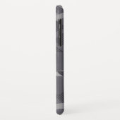 名前|グレーテクスチャカモフラージュパターン迷彩柄 Case-Mate iPhoneケース (裏面/左)