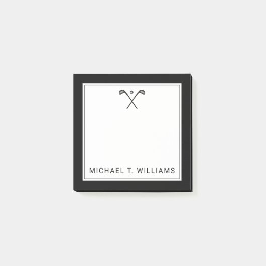 名前 |ゴルフクラブ ポストイット (正面)