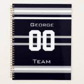 名前,#,チーム,スポーツファンチーム プランナー手帳 (正面)