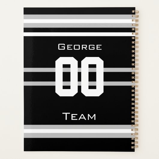 名前,#,チーム,スポーツファンチーム プランナー手帳 (裏面)