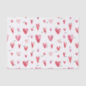 名前，ティッシュペーパー(3)ハートキャンディヴァレンティネス 薄葉紙 (正面)