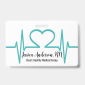 名前 ドクター オフィス 医療従事者 バッジ (正面)