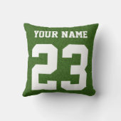 名前&ナンバーカスタムソフトボール枕 クッション (裏面)