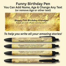 名前、ハッピーバースデーをストーリーに追加す書る。