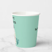 名前、ハッピーホリデイズ魔法ハウスメイソンジャー8oz 紙コップ (左)