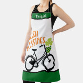 名前、パーソナライズされた引用文アイルランド恵みシャーロック エプロン (インサイチュ)