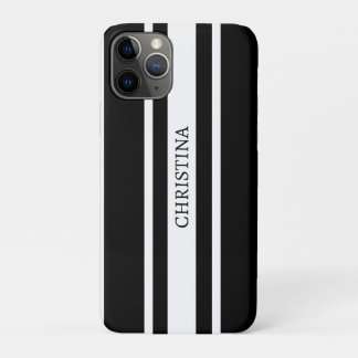 名前 ブラック デザイン, オーダーメイド 名前 ブラック iPhone 11 PROケース