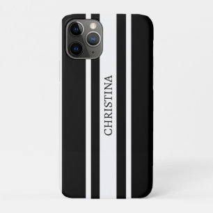 名前 ブラック デザイン, カスタム 名前 ブラック iPhone 11 PROケース