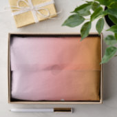 名前 |レトロモダンスタイルの文字カラフル グラデーション 薄葉紙 (ギフト)