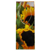 名前&ワイン引用文秋ひまわり ワインギフトバッグ (裏面)