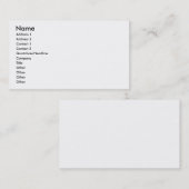 名前、住所1、住所2、住所1、連絡、連絡... 名刺 (正面/裏面)