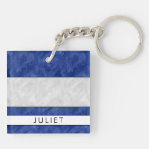 名前+信号航海のフラグJ Juliet キーホルダー