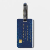 名前（個人） ラゲッジタグ (裏面縦)