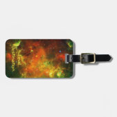 名前，北米とペリカン星雲 ラゲッジタグ (正面横)