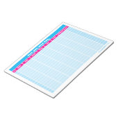 名前，場所，動物，物の言葉ゲーム ノートパッド (アングル)