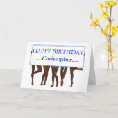 名前、女の子の行によって保持される記号を追加する カード (黄色い花)