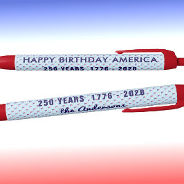 名前 家族 個人 ビジネス 米国 フラッグ インク 黒ボールペン