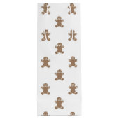 名前&引用文オンカワイジンジャーブレッドマン ワインギフトバッグ (裏面)