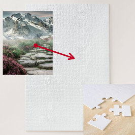 名前、引用文、写真、20 x 30 1014ピースの追加 ジグソーパズル