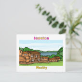 名前&意味 – Jessica ポストカード (スタンド正面)