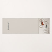 名前、（昆虫）オオカバマダラ、モナーク蝶の禅ガーデンヨガマット ヨガマット (正面(横))