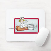 名前-極度のナースと個人化して下さい マウスパッド (マウス)