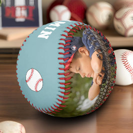 名前・番号・写真入りカスタム野球ボール 子供用 野球ボール