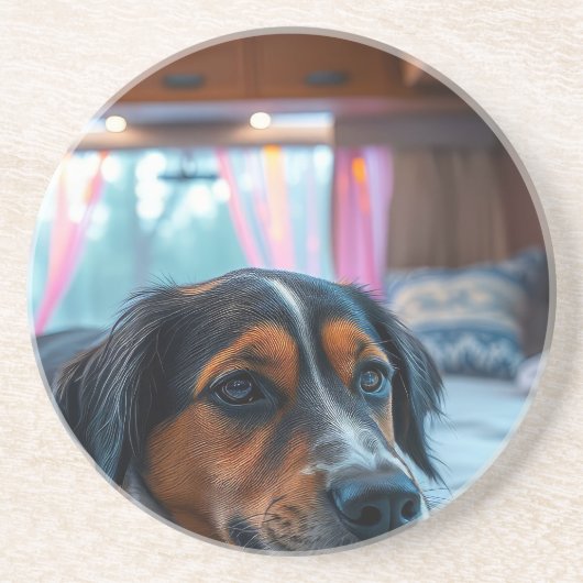 名前: 眠れる犬の夢 コースター (正面)