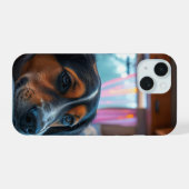 名前: 眠れる犬の夢 iPhone 15ケース (裏面横)