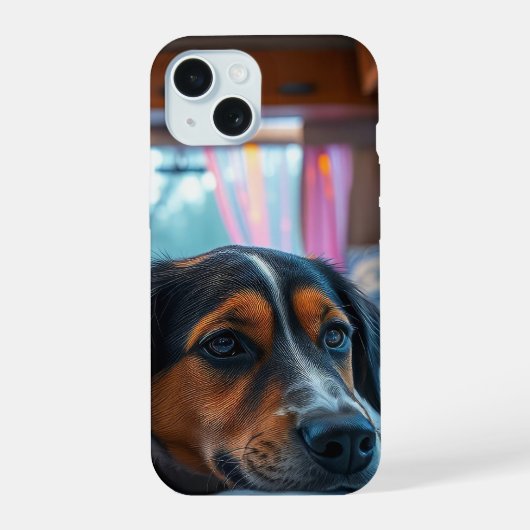 名前: 眠れる犬の夢 iPhone 15ケース (裏面)