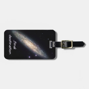 名前、緩和曲線銀河系の外側スペース写真 ラゲッジタグ