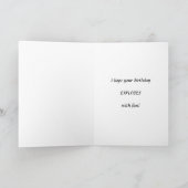 名前、花火の誕生日カードの追加 カード (内部)