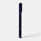 名前/音符を追加 iPhone 15ケース (右側面)