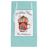 名前、魔法キャンディーハウスホリデー応援、 スモールペーパーバッグ (正面)