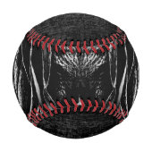 名前: 黒はっきりした色バラ花の写真 野球ボール (裏面)